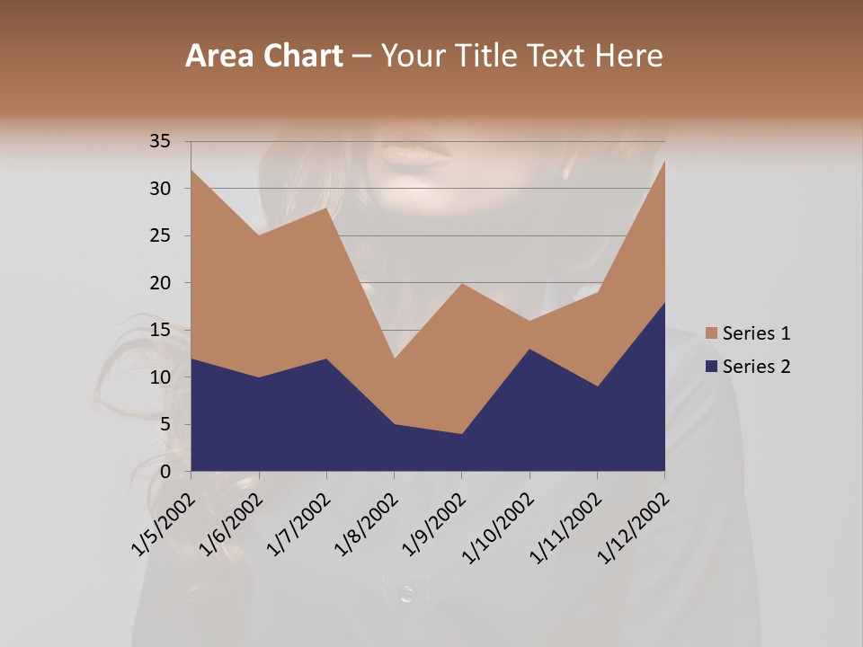 Gray Face Skin PowerPoint Template