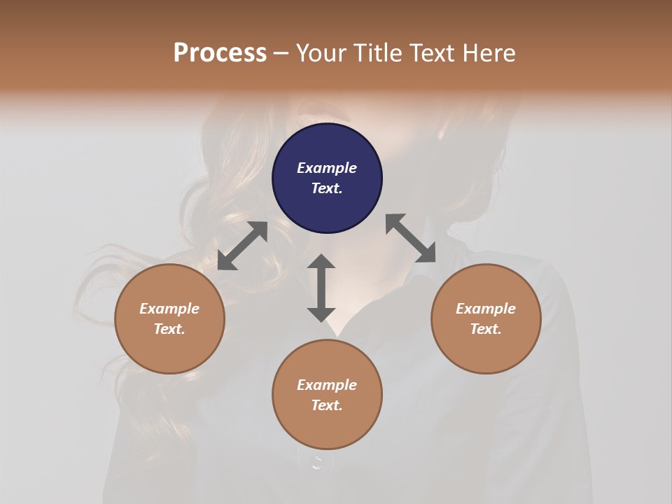 Gray Face Skin PowerPoint Template