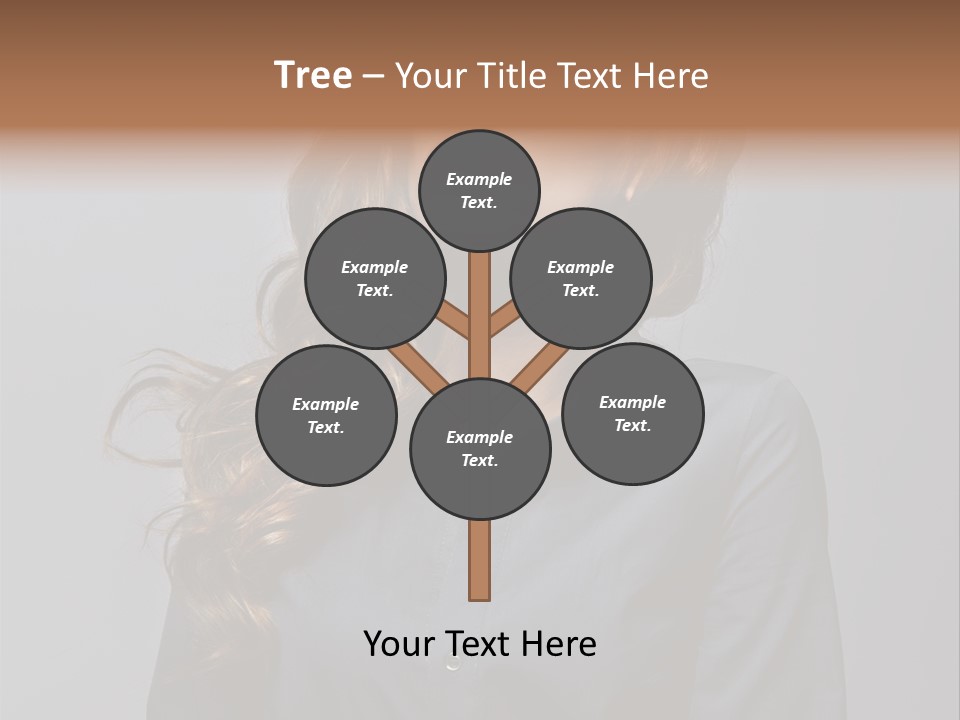 Gray Face Skin PowerPoint Template