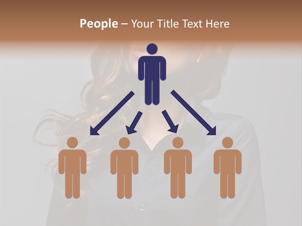 Gray Face Skin PowerPoint Template