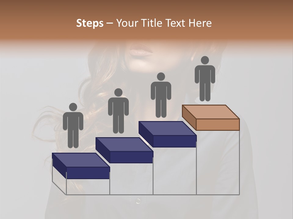 Gray Face Skin PowerPoint Template
