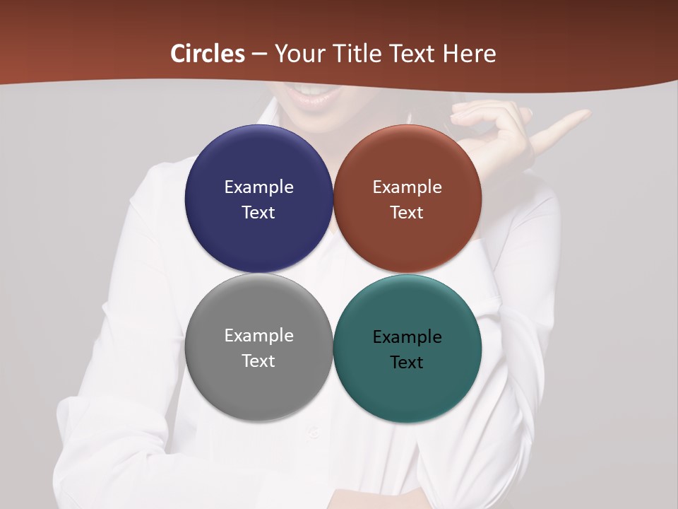 Girl Beauty Female PowerPoint Template