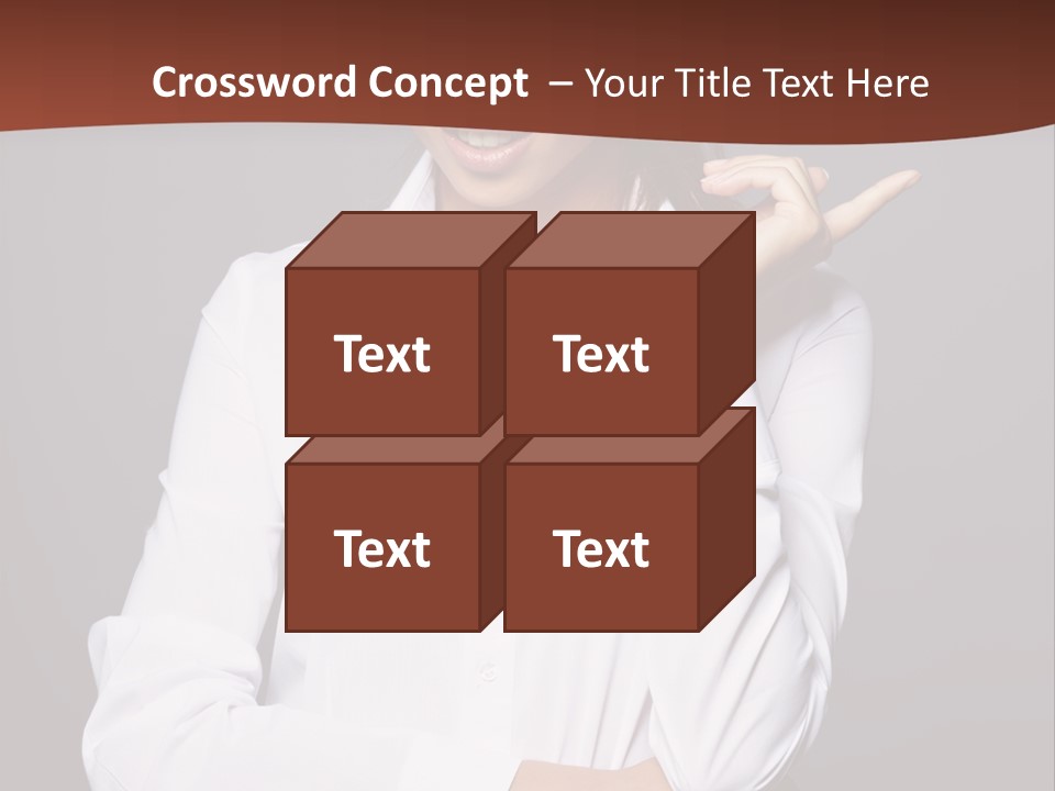 Girl Beauty Female PowerPoint Template