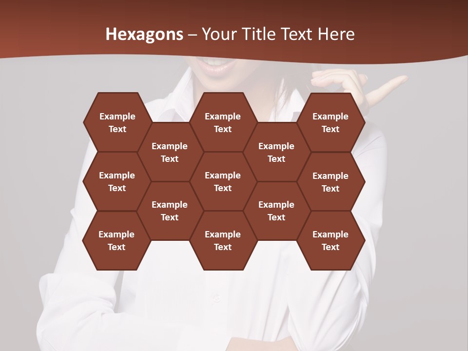 Girl Beauty Female PowerPoint Template