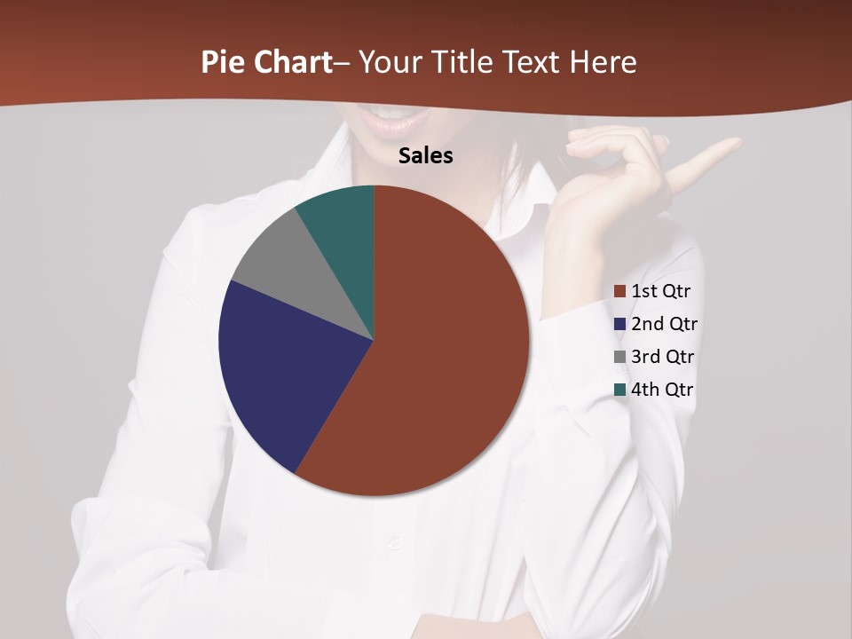 Girl Beauty Female PowerPoint Template