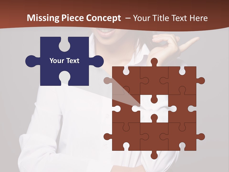 Girl Beauty Female PowerPoint Template