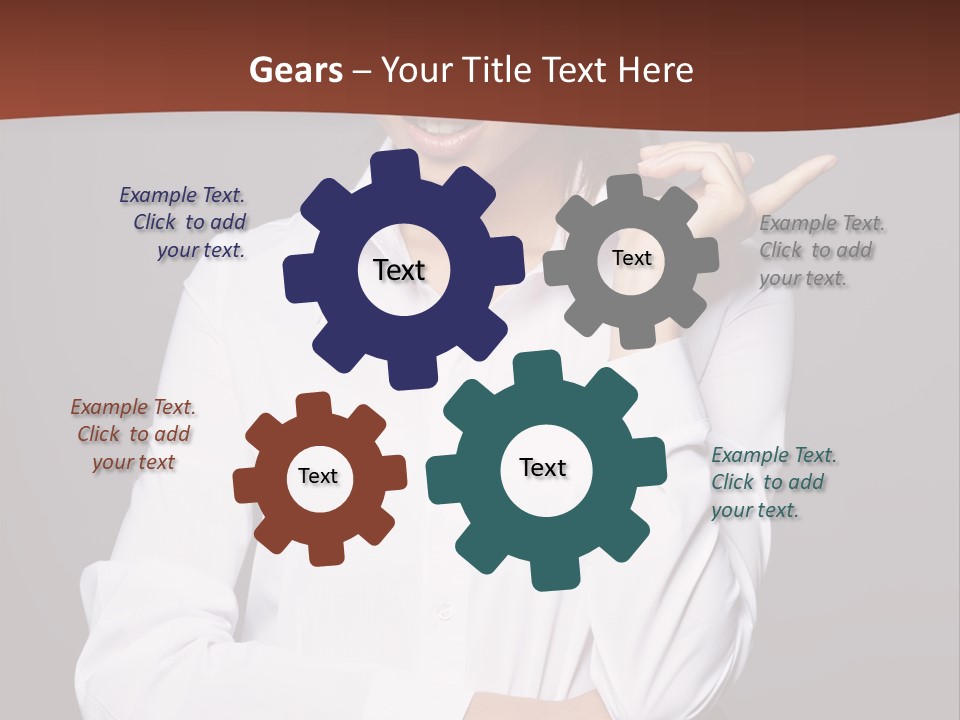 Girl Beauty Female PowerPoint Template