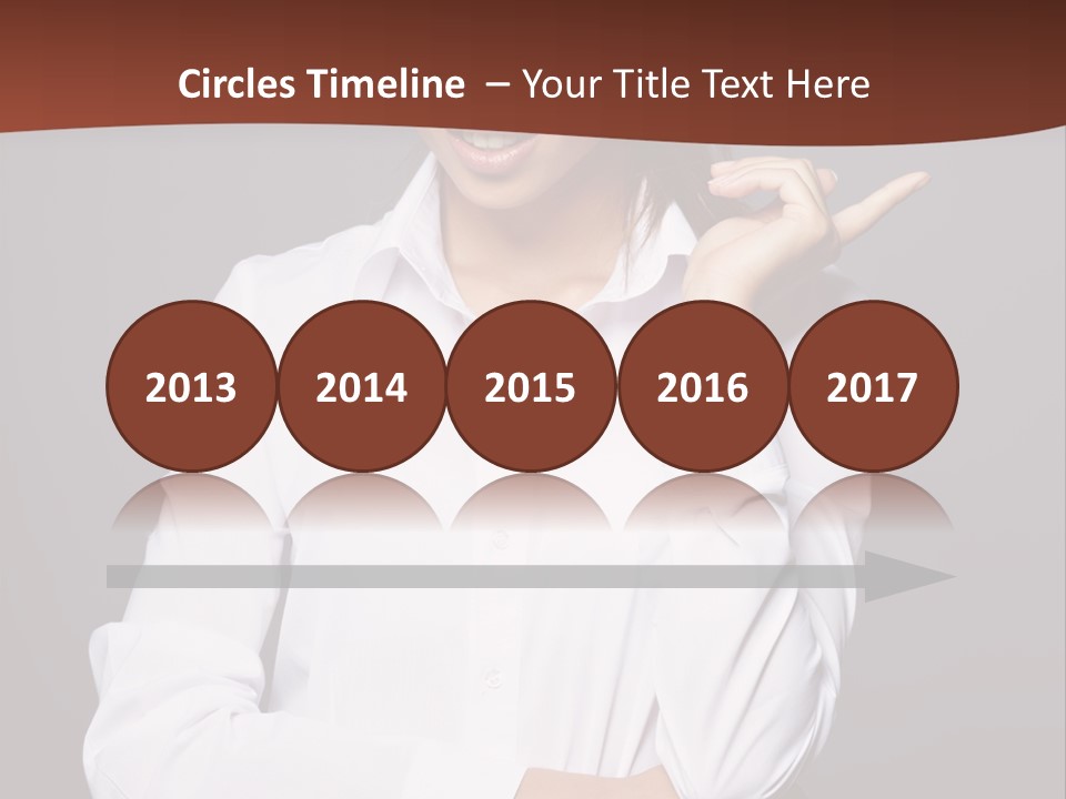 Girl Beauty Female PowerPoint Template