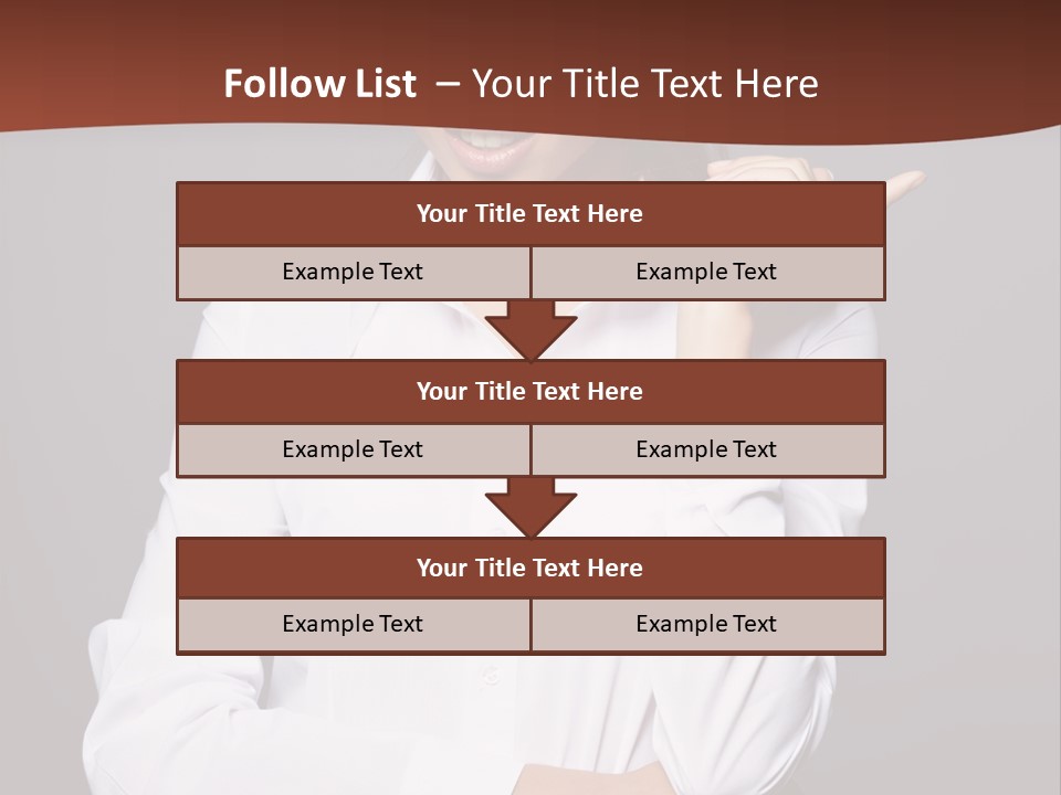 Girl Beauty Female PowerPoint Template