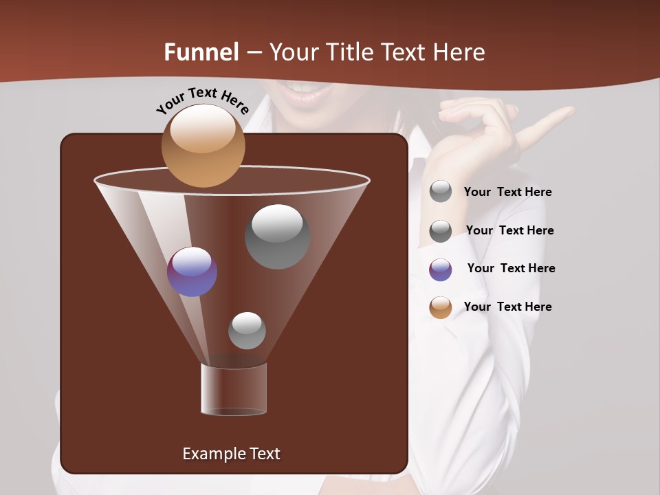 Girl Beauty Female PowerPoint Template