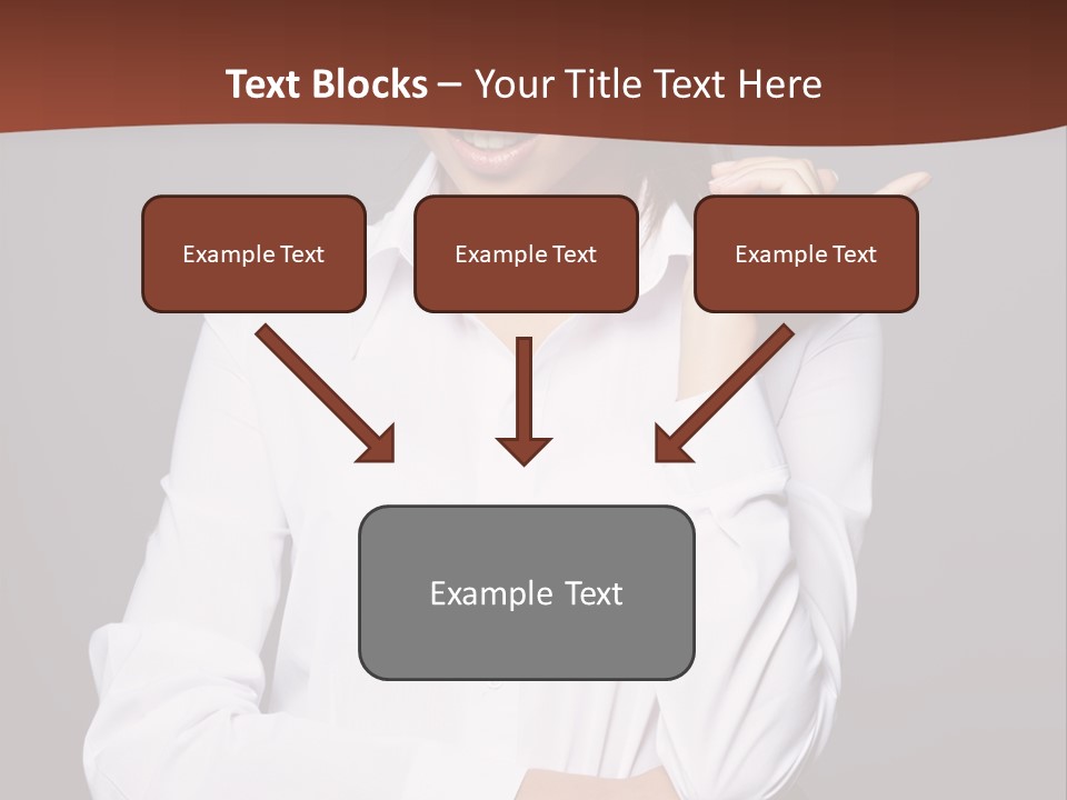 Girl Beauty Female PowerPoint Template