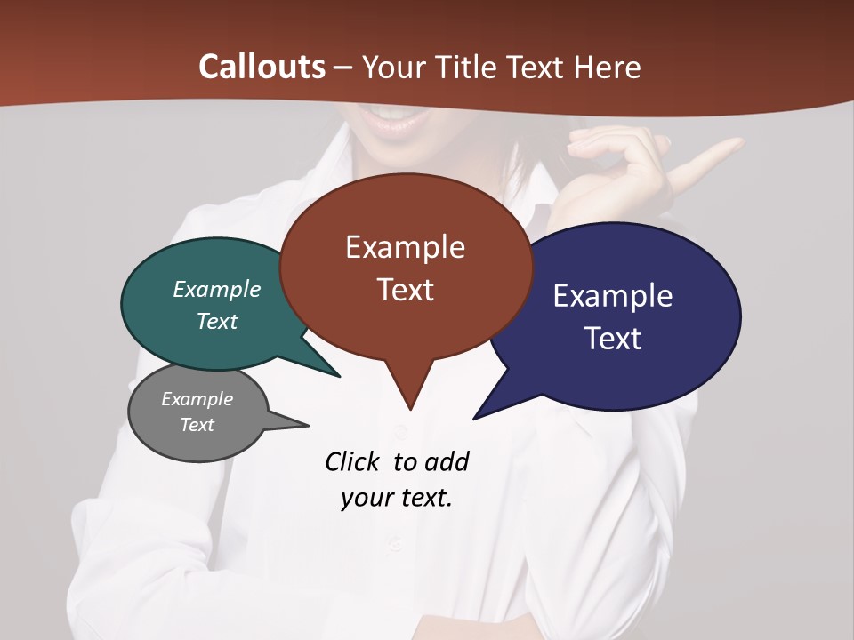 Girl Beauty Female PowerPoint Template