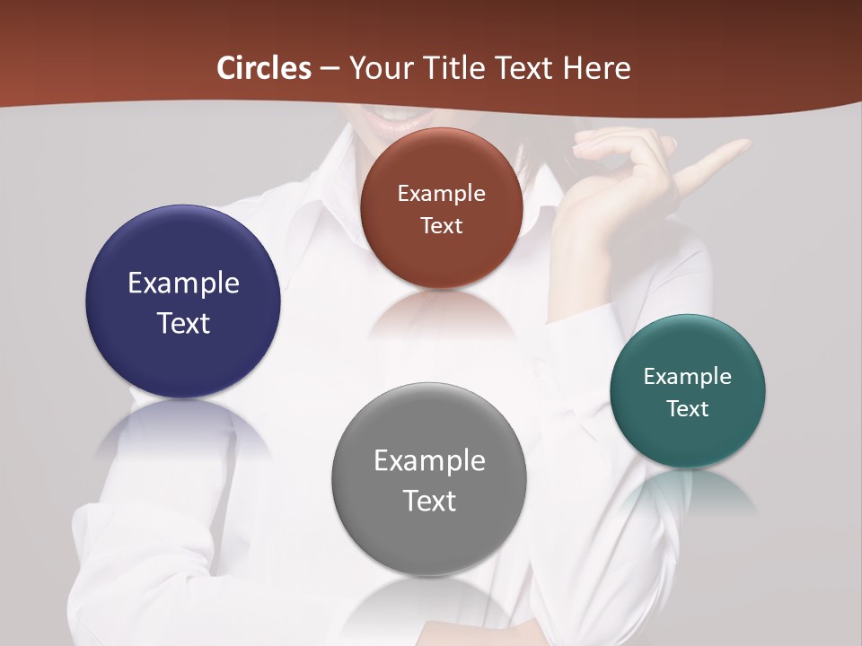 Girl Beauty Female PowerPoint Template