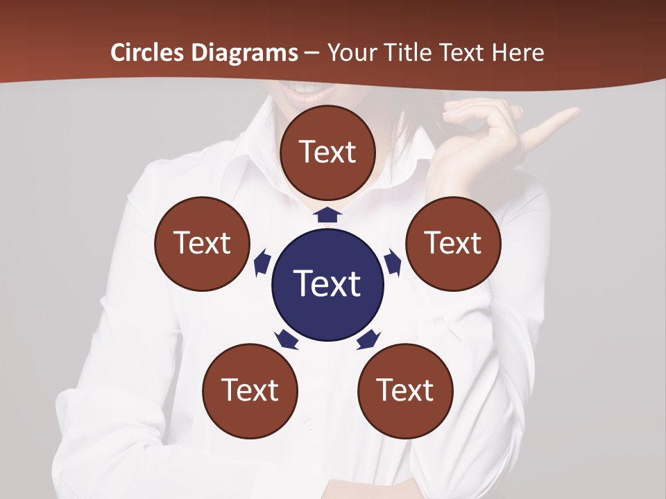 Girl Beauty Female PowerPoint Template