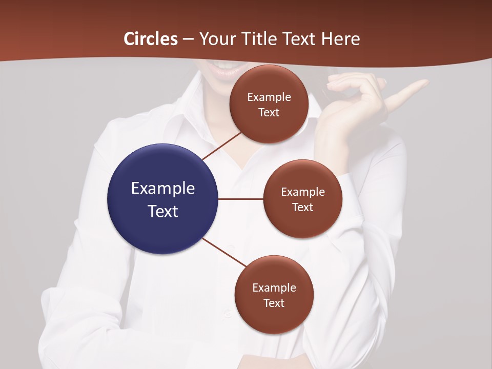 Girl Beauty Female PowerPoint Template