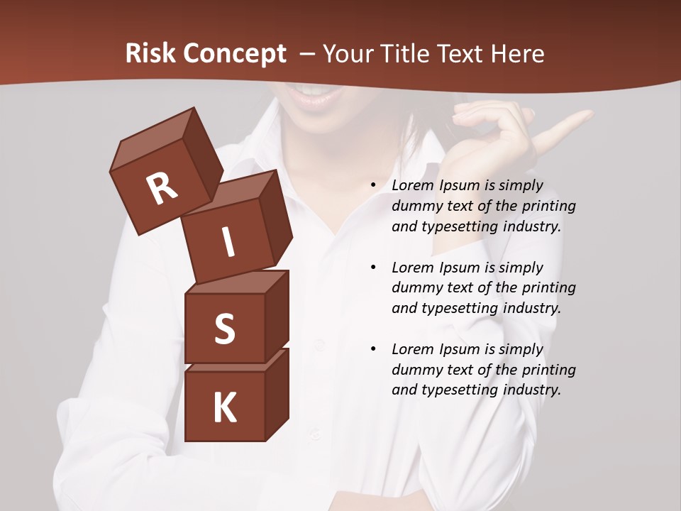 Girl Beauty Female PowerPoint Template