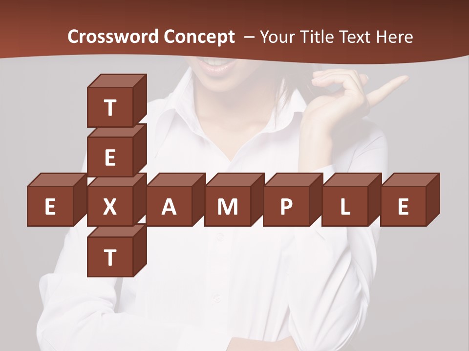 Girl Beauty Female PowerPoint Template