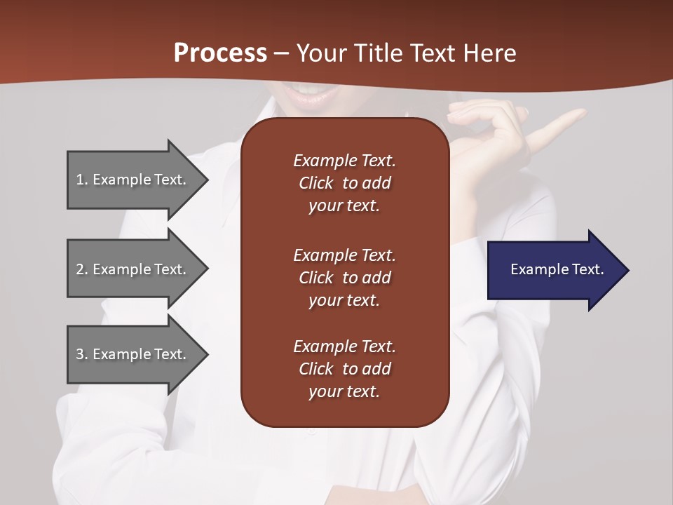 Girl Beauty Female PowerPoint Template