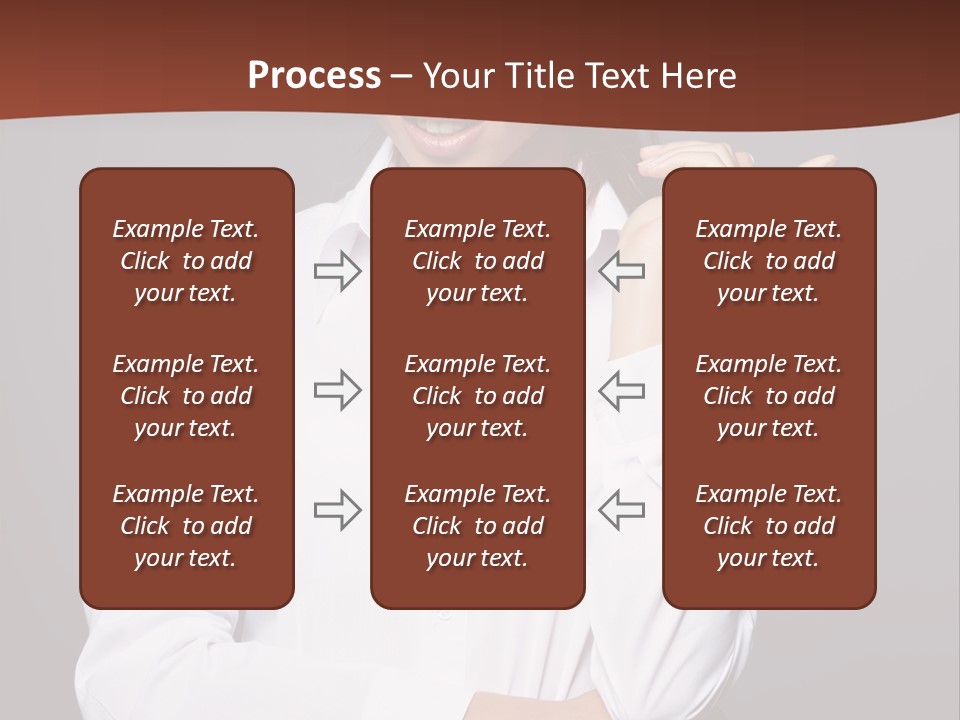 Girl Beauty Female PowerPoint Template