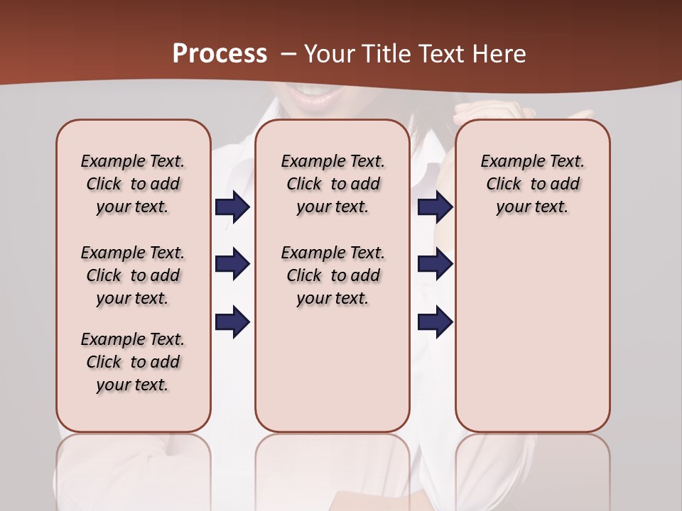 Girl Beauty Female PowerPoint Template