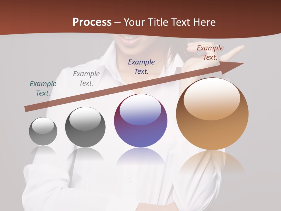 Girl Beauty Female PowerPoint Template