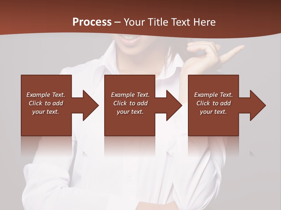 Girl Beauty Female PowerPoint Template