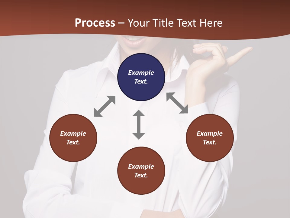 Girl Beauty Female PowerPoint Template