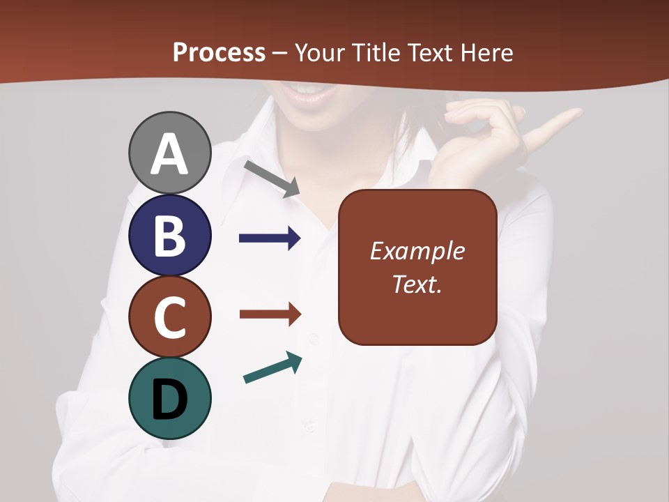 Girl Beauty Female PowerPoint Template