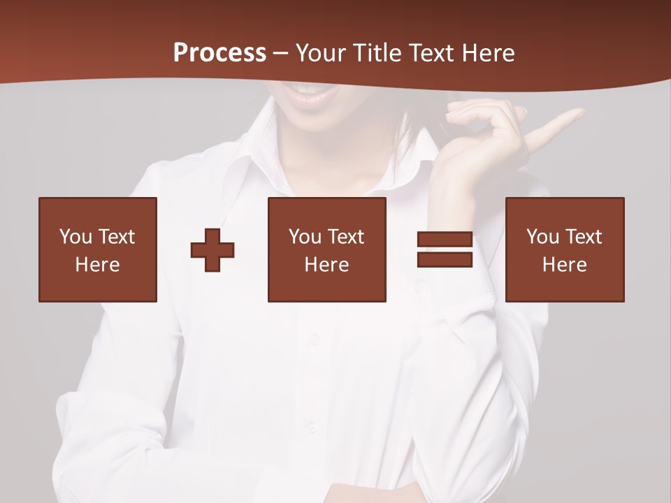 Girl Beauty Female PowerPoint Template