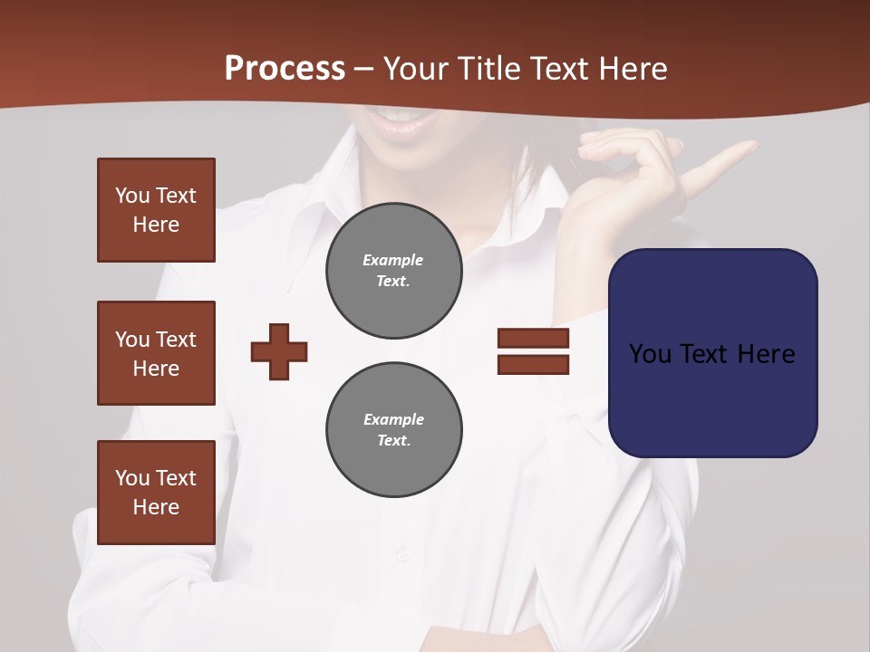 Girl Beauty Female PowerPoint Template