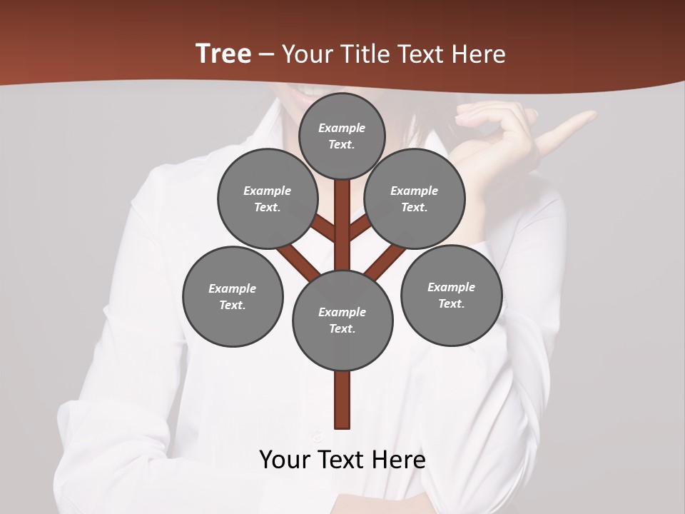 Girl Beauty Female PowerPoint Template