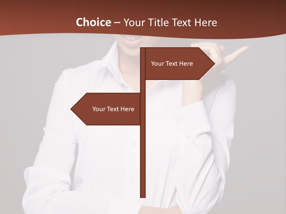 Girl Beauty Female PowerPoint Template