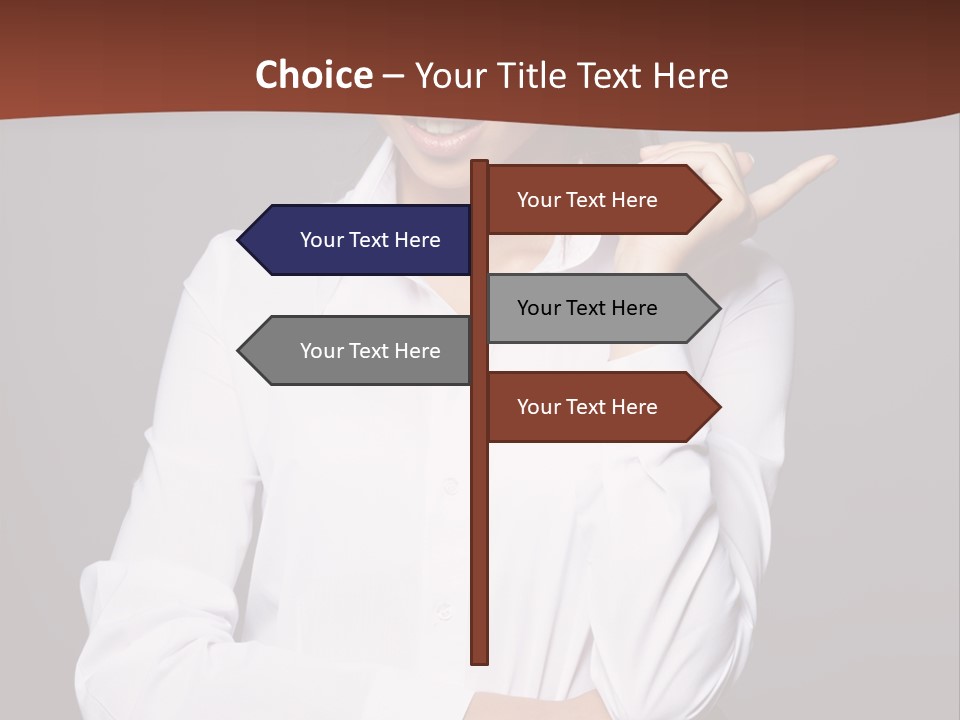 Girl Beauty Female PowerPoint Template