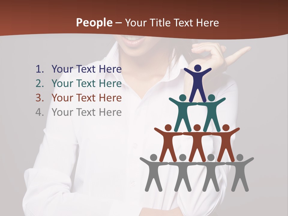 Girl Beauty Female PowerPoint Template