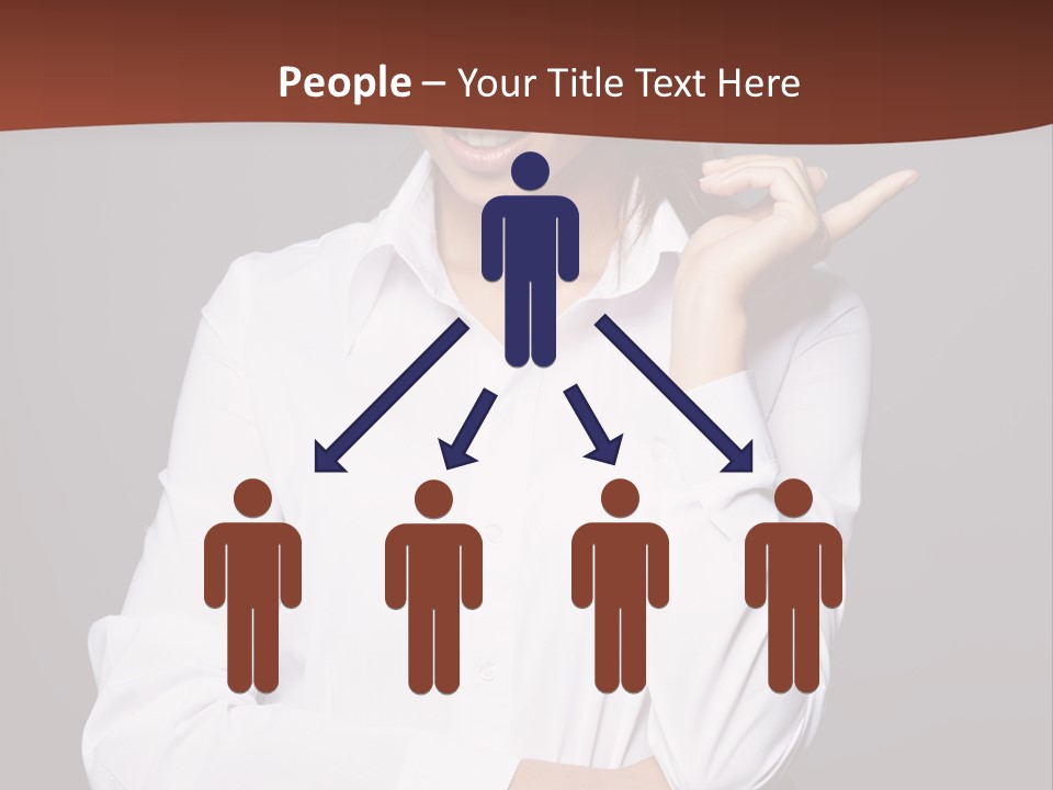 Girl Beauty Female PowerPoint Template