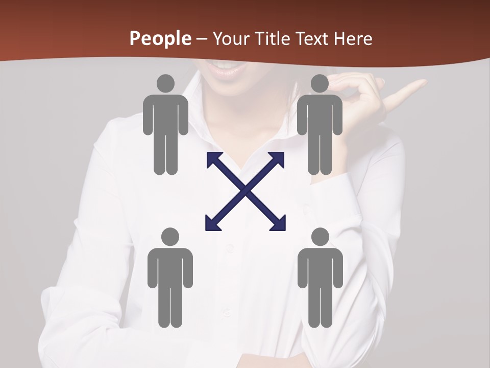 Girl Beauty Female PowerPoint Template