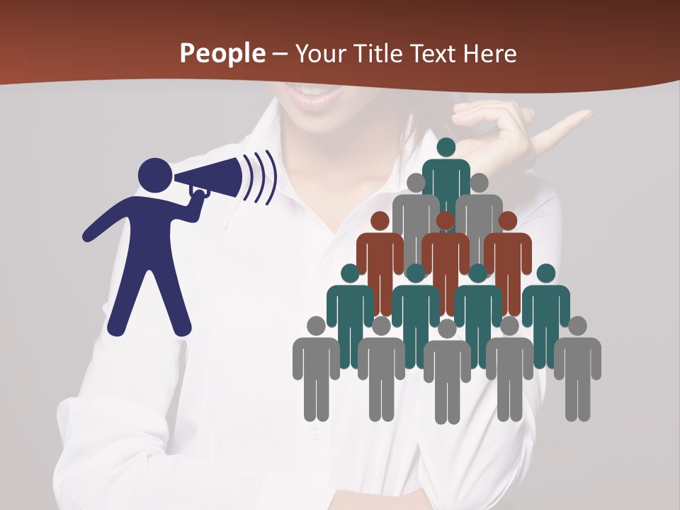 Girl Beauty Female PowerPoint Template