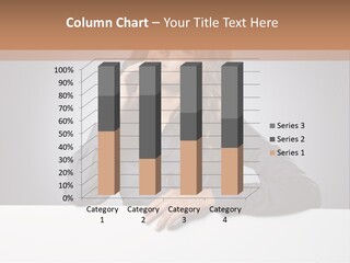 Blank Woman Presenting PowerPoint Template