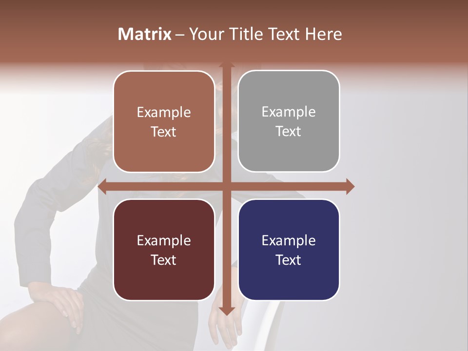 Smiling Happy Isolated PowerPoint Template