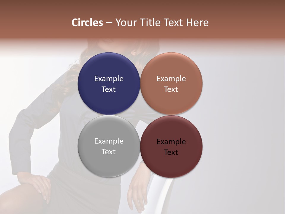 Smiling Happy Isolated PowerPoint Template