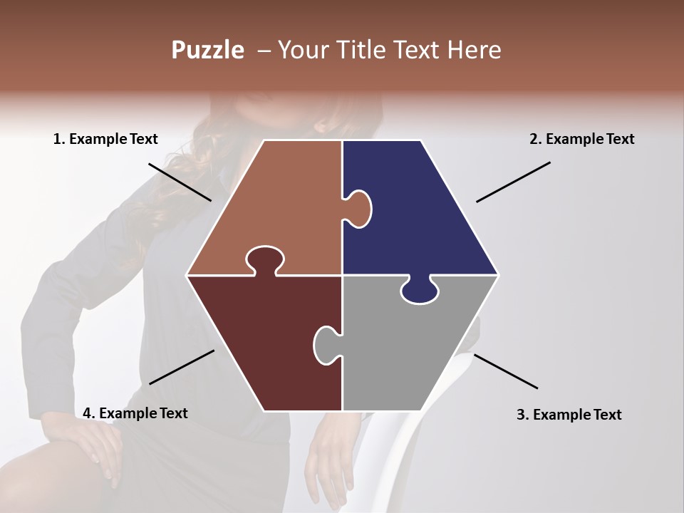 Smiling Happy Isolated PowerPoint Template