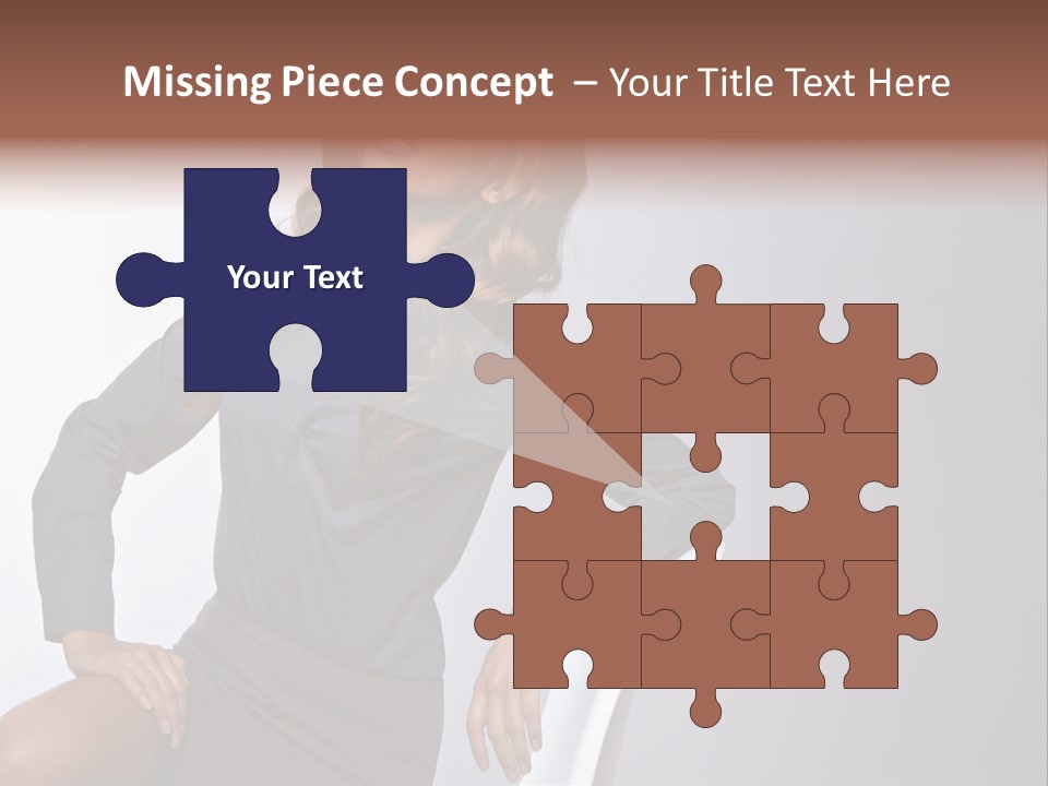 Smiling Happy Isolated PowerPoint Template