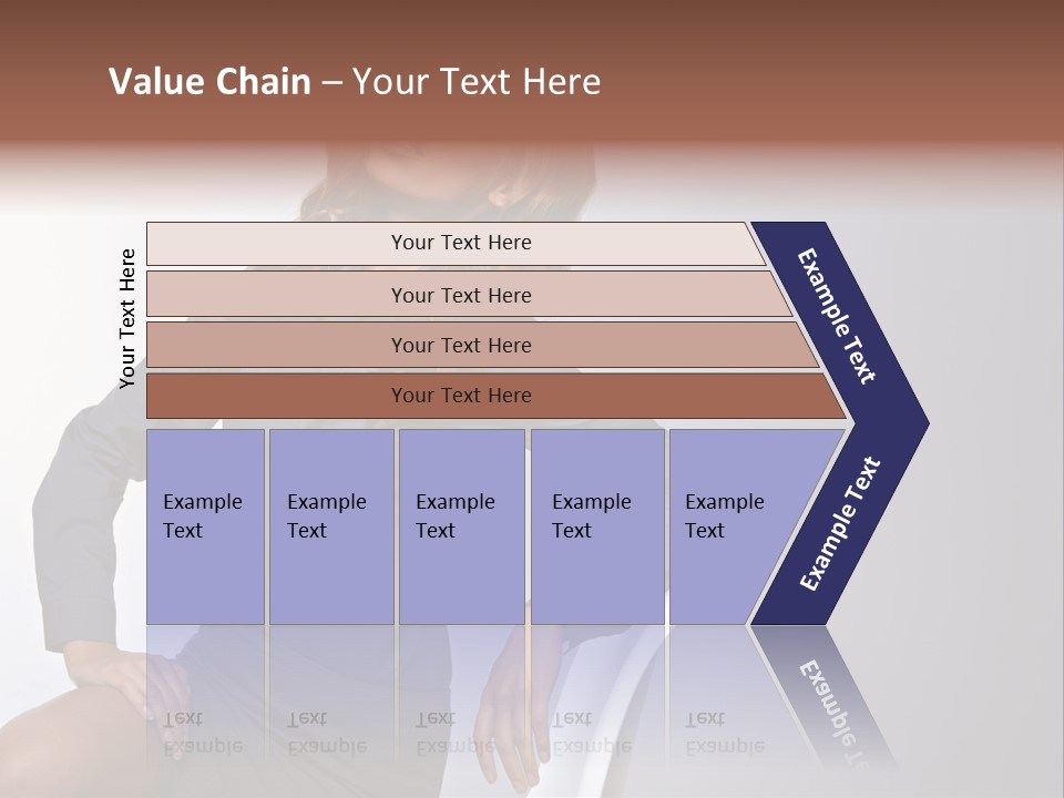 Smiling Happy Isolated PowerPoint Template