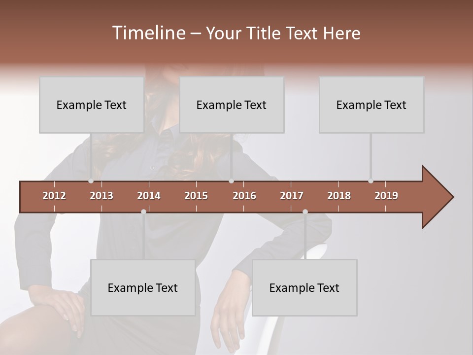 Smiling Happy Isolated PowerPoint Template