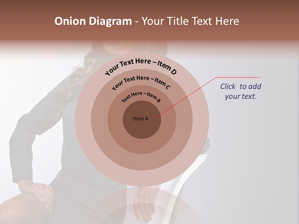 Smiling Happy Isolated PowerPoint Template