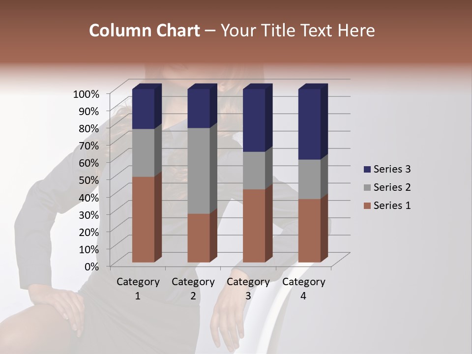 Smiling Happy Isolated PowerPoint Template