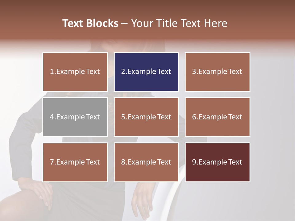 Smiling Happy Isolated PowerPoint Template