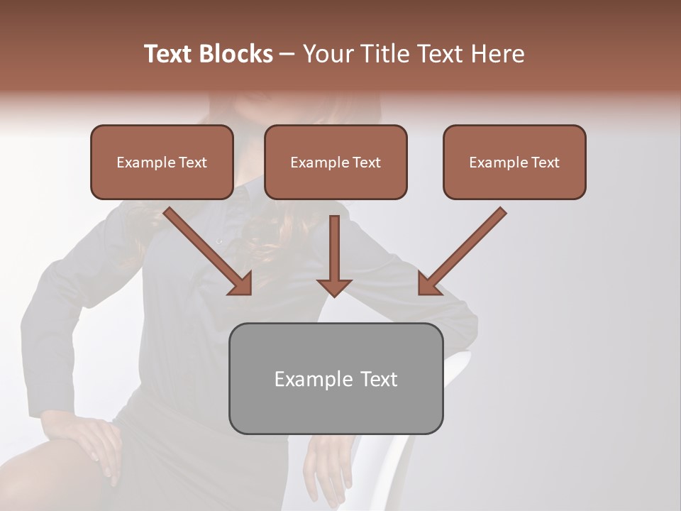 Smiling Happy Isolated PowerPoint Template