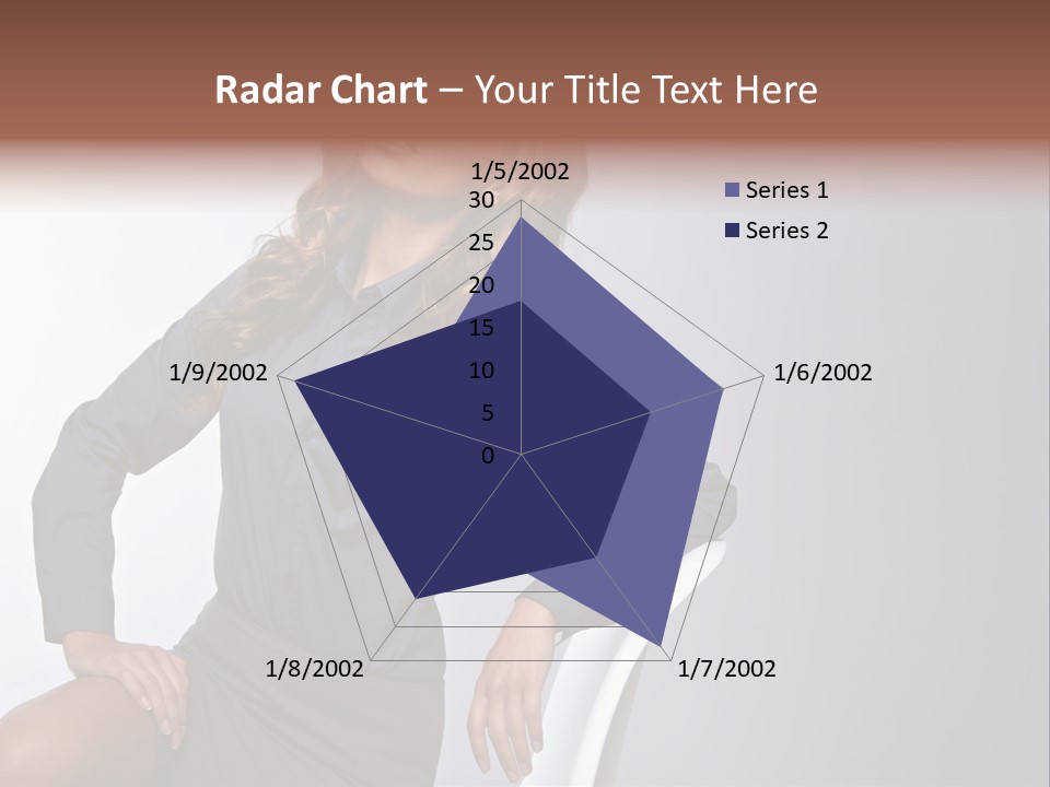 Smiling Happy Isolated PowerPoint Template