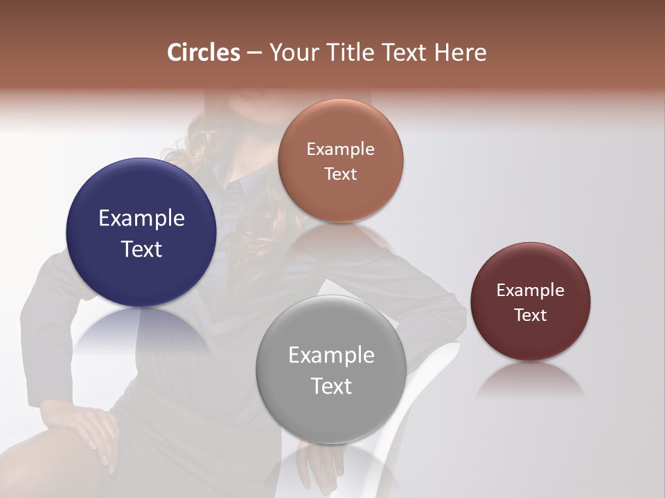 Smiling Happy Isolated PowerPoint Template